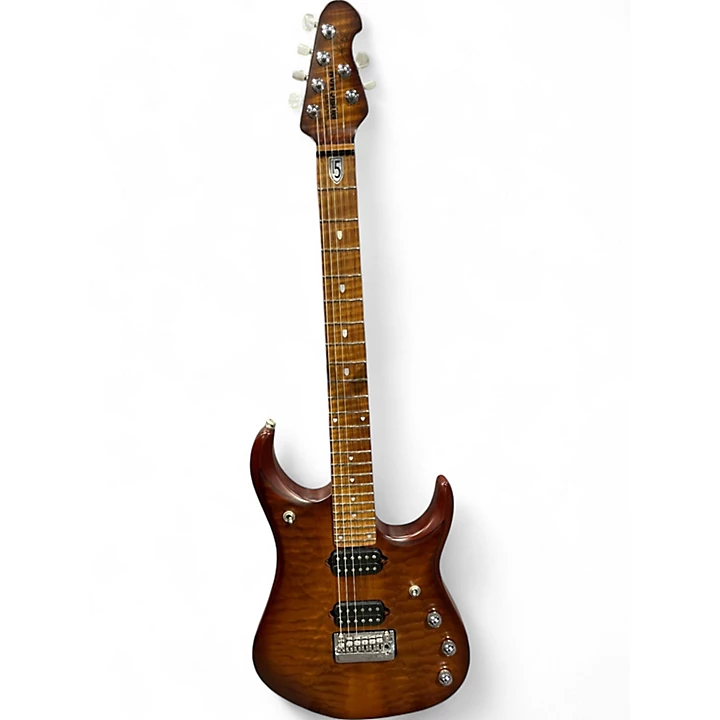 Used Ernie Ball Music Man JP15 John Petrucci Signature BFR Sunburst Solid Body Electric Guitar