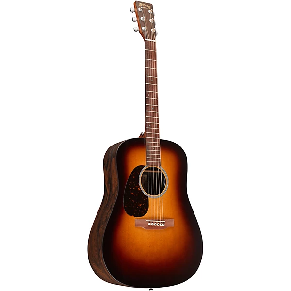Martin DX2E X Series Ziricote Left Handed Dreadnought Acoustic Electric Guitar Burst