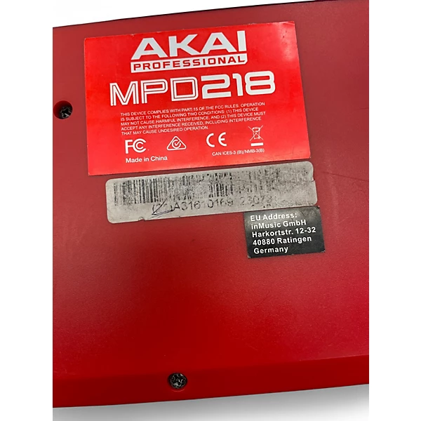Akai Professional Used Akai Professional MPD218 MIDI Controller