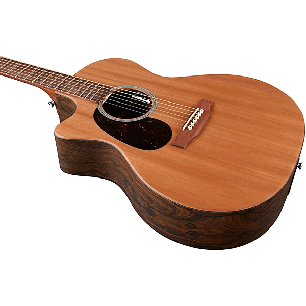 Martin GPCX2E X Series Ziricote Left Handed Grand Performance Acoustic Electric Guitar Natural