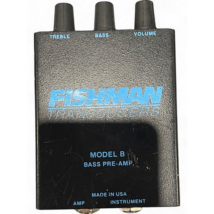 Used Fishman model b  Bass Preamp