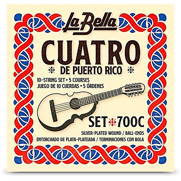 700C Puerto Rican Cuatro Strings
