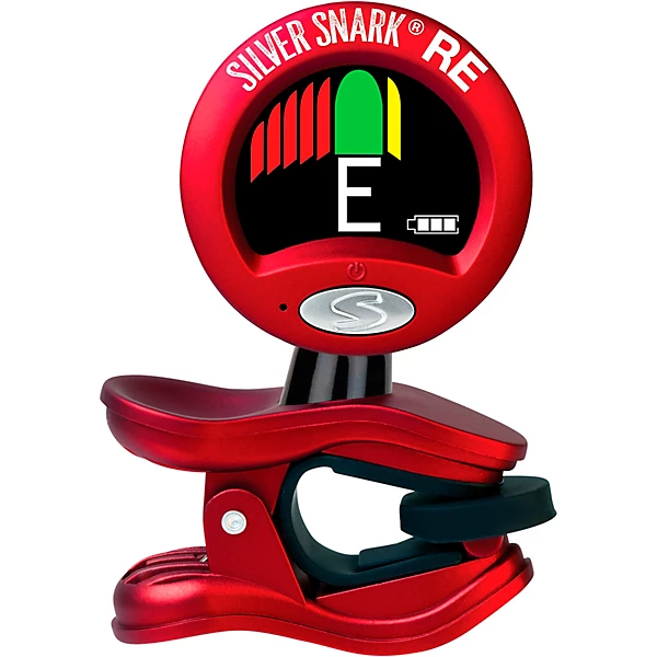 Red Silver Snark Clip On Tuner