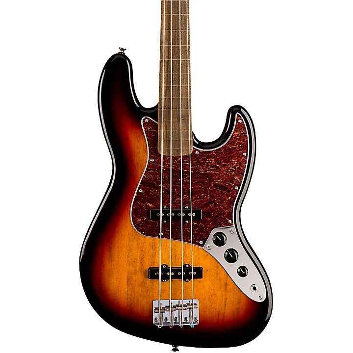Classic Vibe 60s Fretless Jazz Bass 3 Color Sunburst