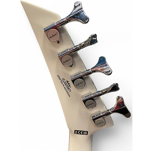 Used Jackson X SERIES CONCERT CBNXT White Electric Bass Guitar
