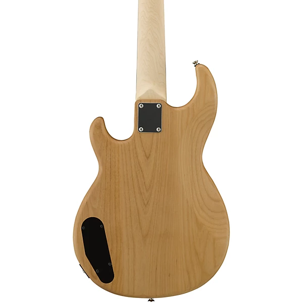 Yamaha BB235 5 String Electric Bass Natural Satin Black Pearl Pickguard