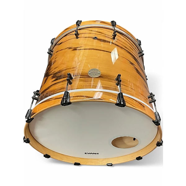 ddrum Used ddrum 5 Piece Dios Series Zebrawood Drum Kit.gc