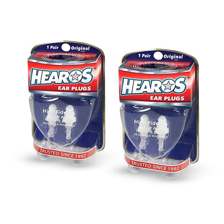 High Fidelity Ear Plugs 2 Pack