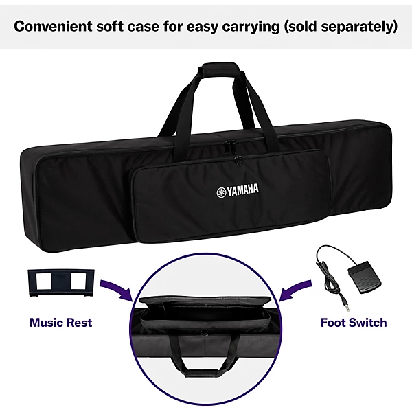 P 45 88 Key Weighted Action Digital Piano Black