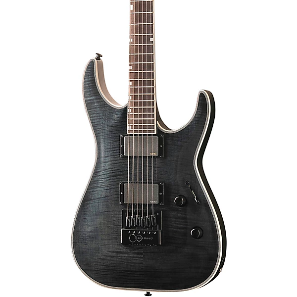 LTD MH 1000 Evertune Electric Guitar Transparent Black