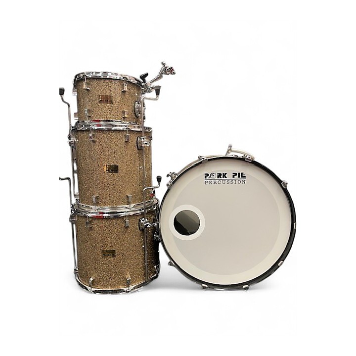 Arion Used 2016 Pork Pie USA 4 piece CUSTOM B20 Drum Kit.gc