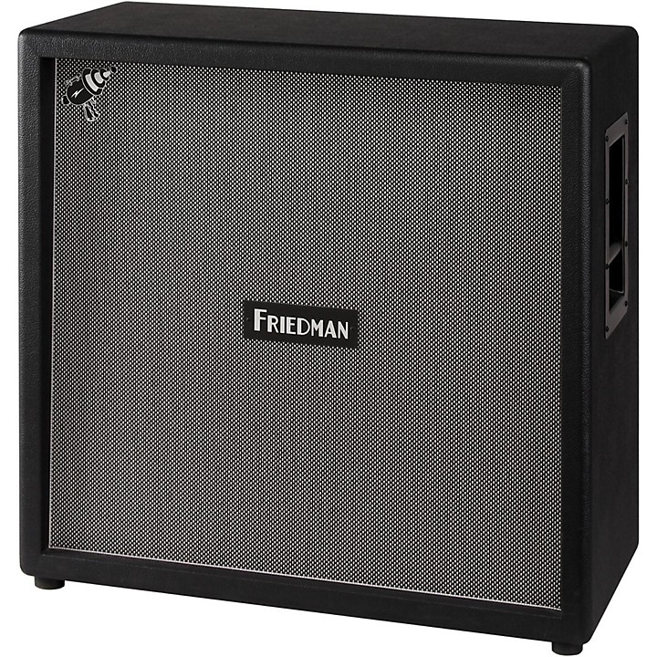 Friedman Steve Stevens Signature 4x12 Closed Back Guitar Cabinet with Celestion Vintage 30's Black