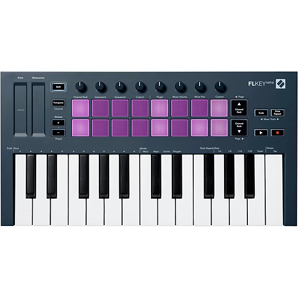 FLkey Mini 25 Key MIDI Keyboard for FL Studio