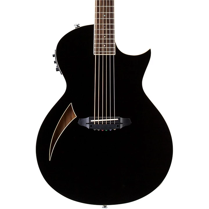 LTD TL 6 Thinline Acoustic Electric Guitar Black