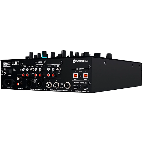 ELITE 2 Channel DVS Battle Mixer for Serato DJ Pro