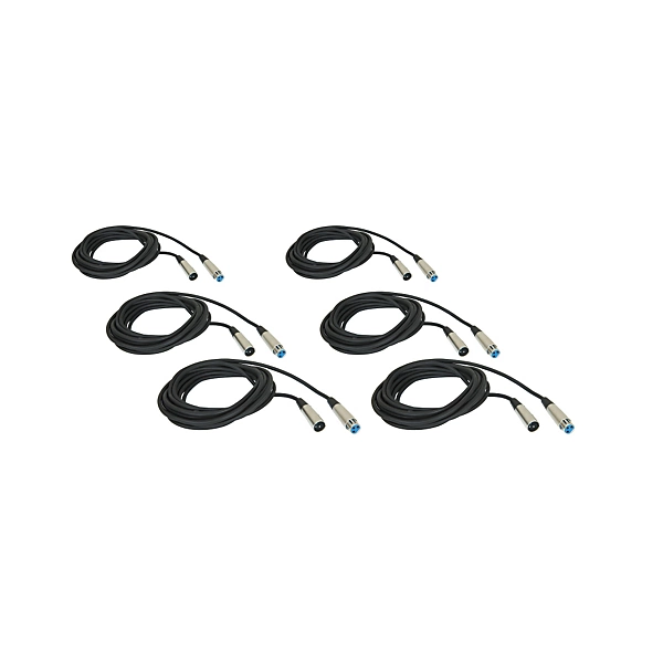Lo Z Microphone Cable 20 6 Pack