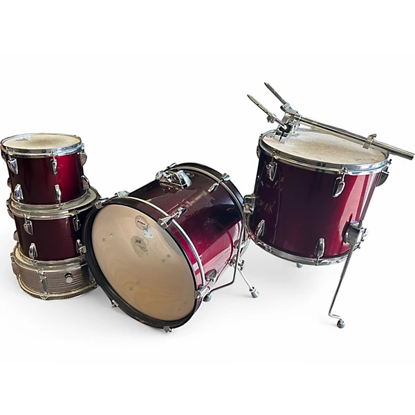 TAMA Used TAMA 5 Piece Stagestar Candy Apple Mist Drum Kit.gc