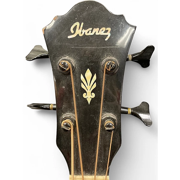 Ibanez Used Ibanez AEB10BE Black Acoustic Bass Guitar