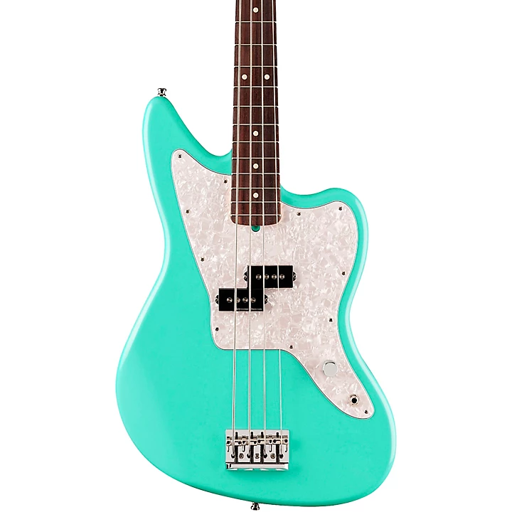 Fender Limited Edition Mark Hoppus Jaguar Bass Guitar Sea Foam Green