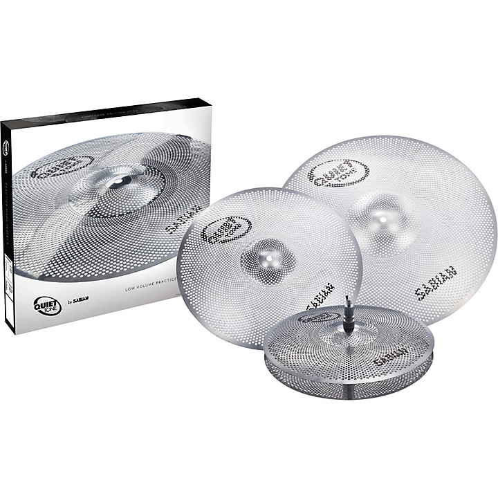 SABIAN QTPC503 Quiet Tone Practice Cymbal Set, 14\