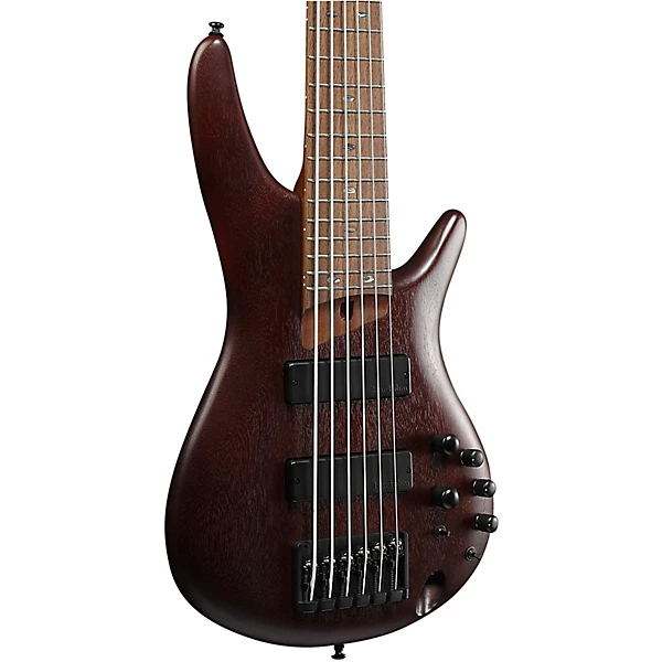 SR506E 6 String Electric Bass Brown Mahogany