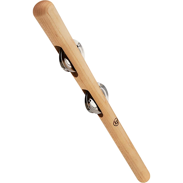LP Maple Tambo Stick with Steel Jingles