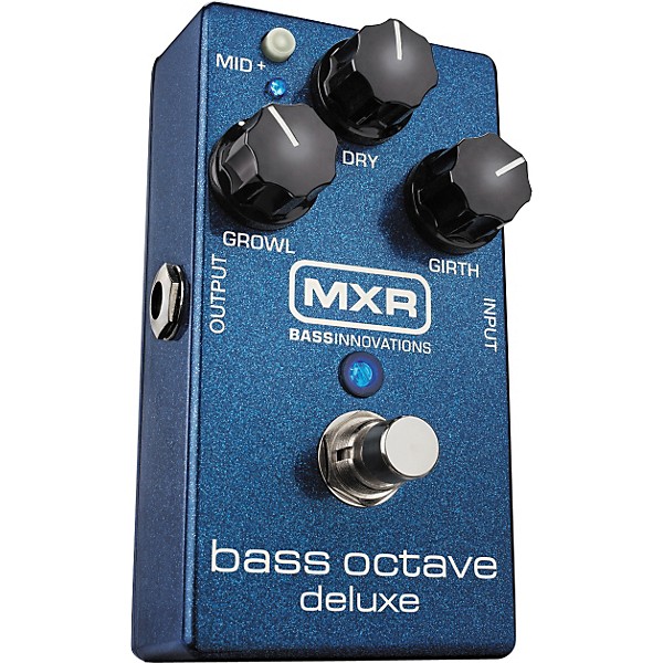 M288 Bass Octave Deluxe Effects Pedal Blue Sparkle
