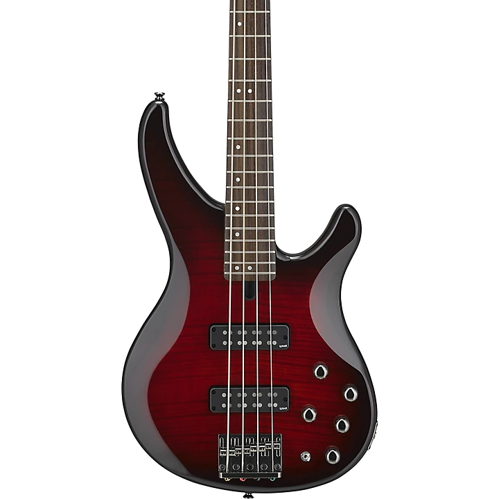 Yamaha TRBX604 Electric Bass Guitar Dark Red Burst