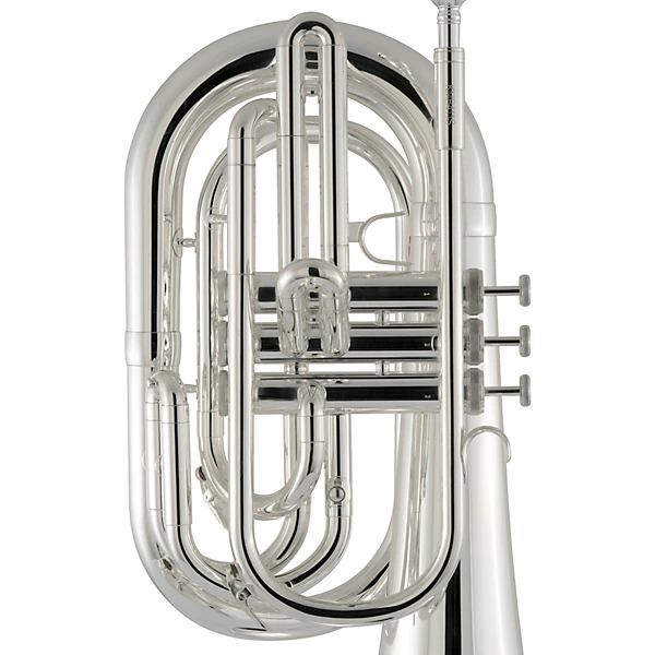 KMB411 Performance Series Small Shank Marching Baritone Silver plated