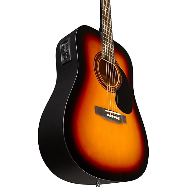 RA 090 Dreadnought Acoustic Electric Guitar Sunburst