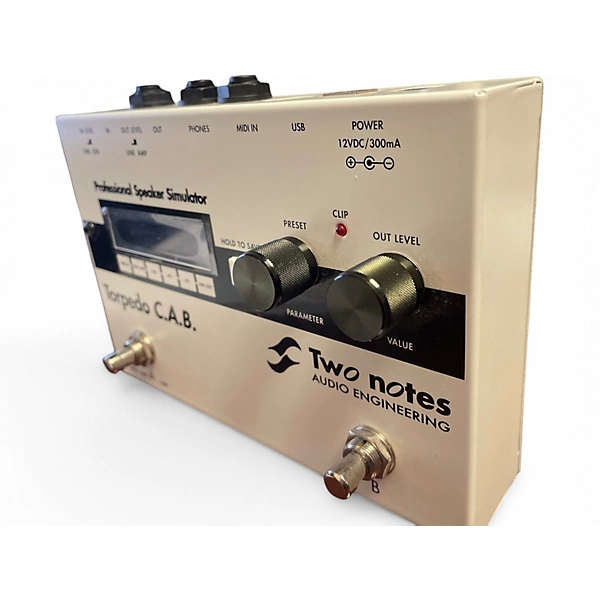 Used Two Notes AUDIO ENGINEERING Torpedo C.A.B. Effect Pedal