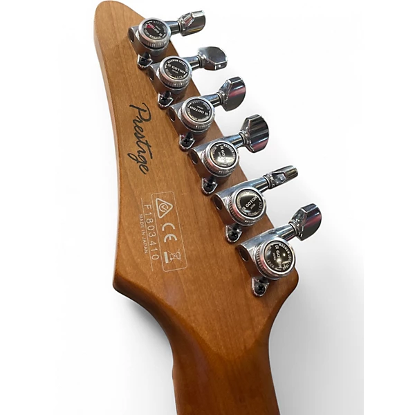 Used Ibanez AZ2402 Prestige Tri Fade Burst Solid Body Electric Guitar