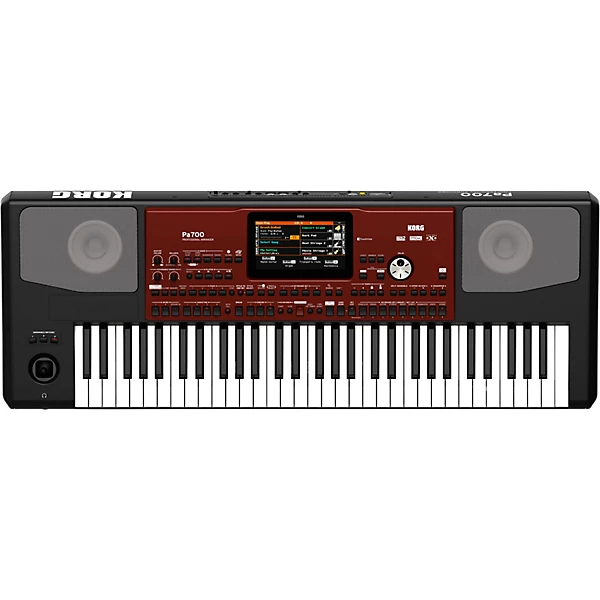 KORG Pa700 Professional Arranger 61 Key with Touchscreen and Speakers Level 1 Black K40861004001000.gc
