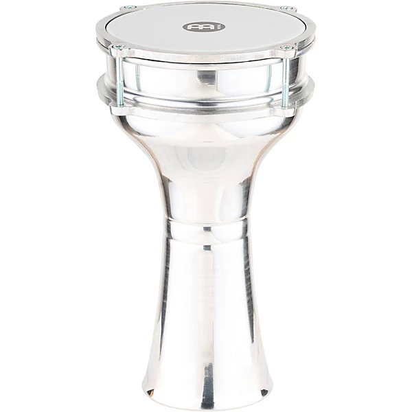 MEINL Aluminum Darbuka Silver 6 1/2 In X 12 3/4 In