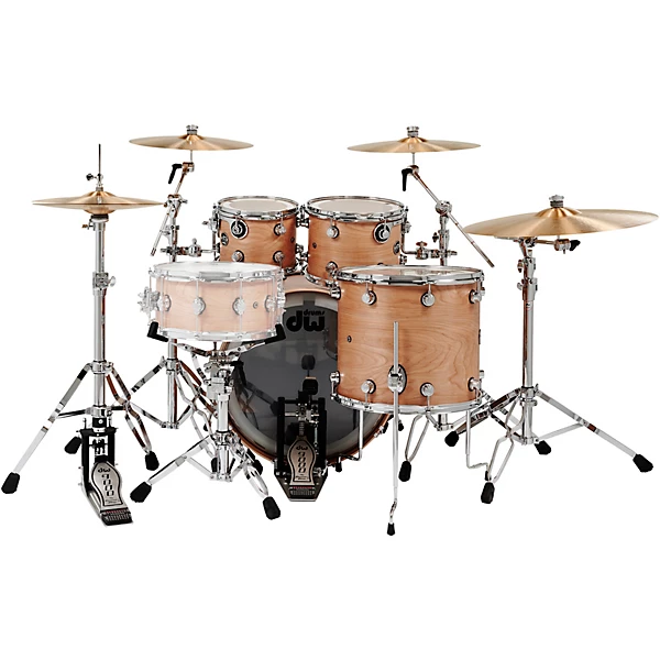 Limited Edition Performance Series Birch 4 Piece Shell Pack With 22 Bass Drum Natural Satin Oil