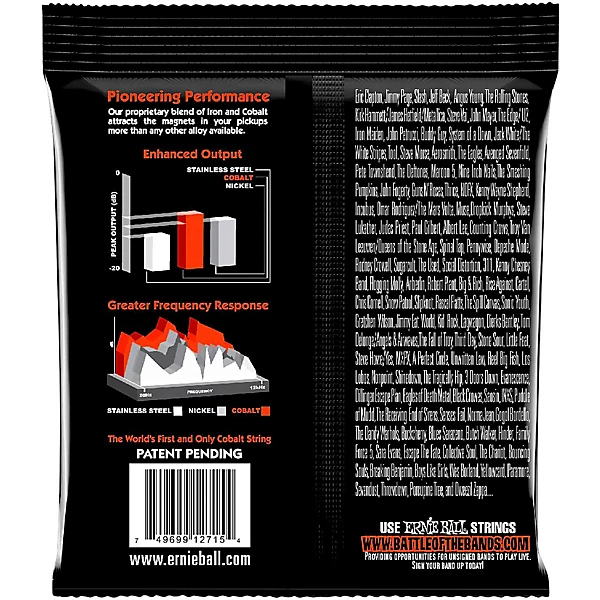 2730 Cobalt 7 String Skinny Top Heavy Bottom Electric Guitar Strings