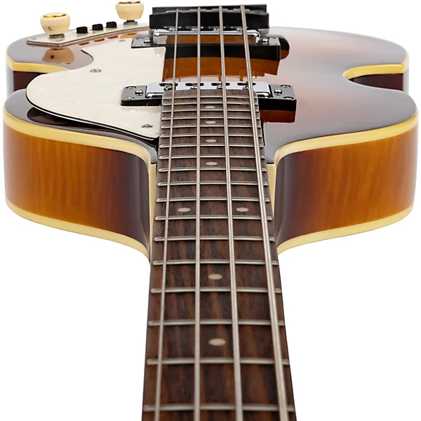 Ignition Series Short Scale Violin Bass Guitar Sunburst