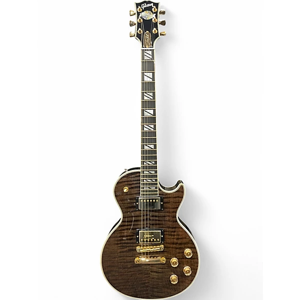 Gibson Used Gibson Les Paul Supreme Trans Black Solid Body Electric Guitar