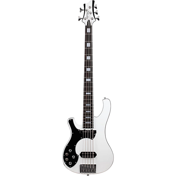 Schecter Guitar Research Stargazer 5 LH Electric Bass Gloss White