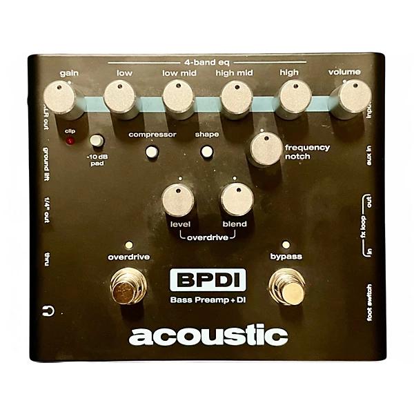 Used Acoustic BPDI Bass Preamp
