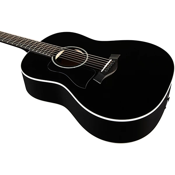 Taylor 217e Plus Grand Pacific Left Handed Acoustic Electric Guitar Black