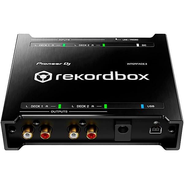 INTERFACE 2 USB Audio Interface DVS with rekordbox dj