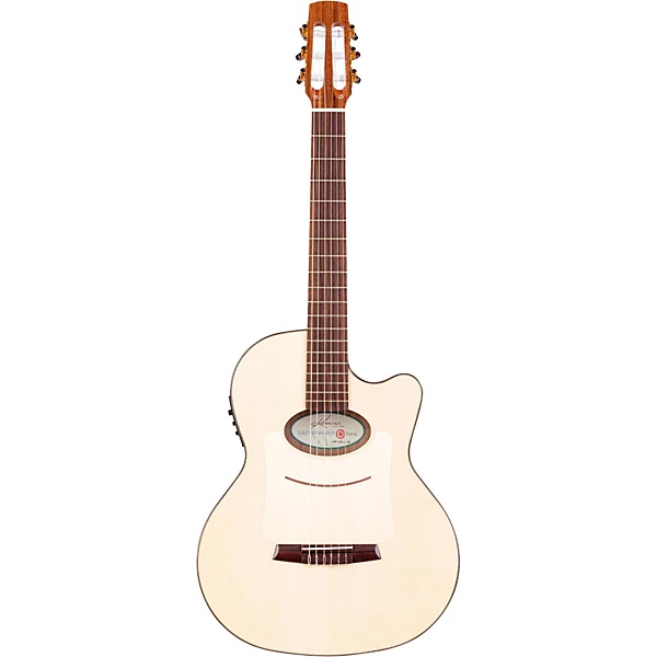 Kremona Lulo Reinhardt Kiano Nylon String Acoustic Electric Guitar Natural