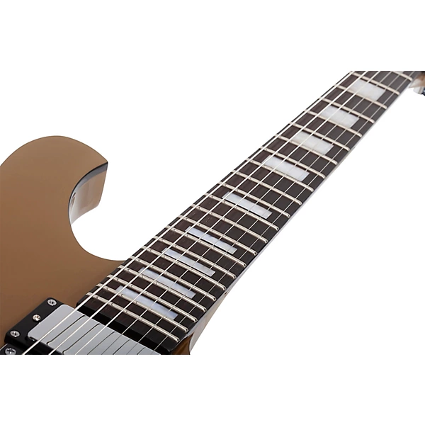 Schecter Guitar Research Stargazer 6 Vibrato Electric Guitar Metallic Gold