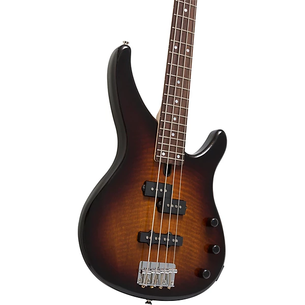 Yamaha TRBX174EW Mango Wood 4 String Electric Bass Tobacco Sunburst