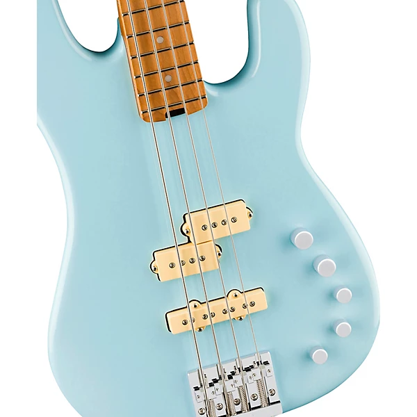 Charvel PM SD PJ IV Bass Guitar Sonic Blue
