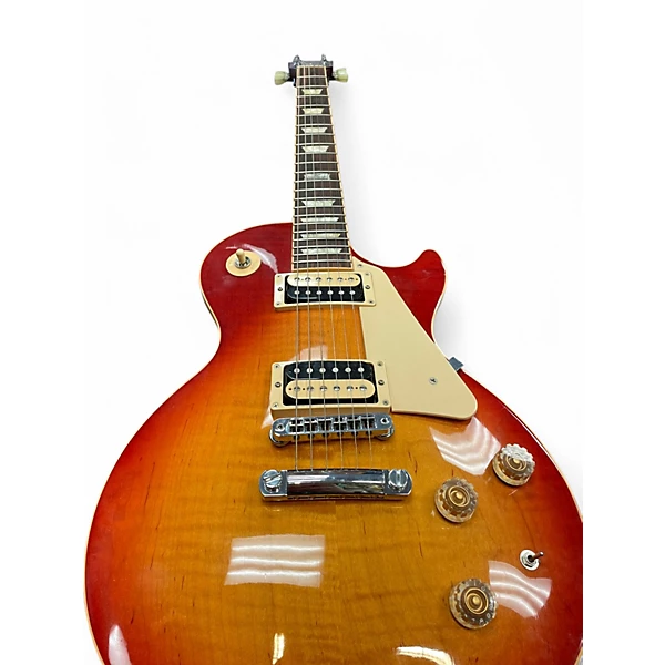 Used Gibson Les Paul Classic cherry sunburts Solid Body Electric Guitar