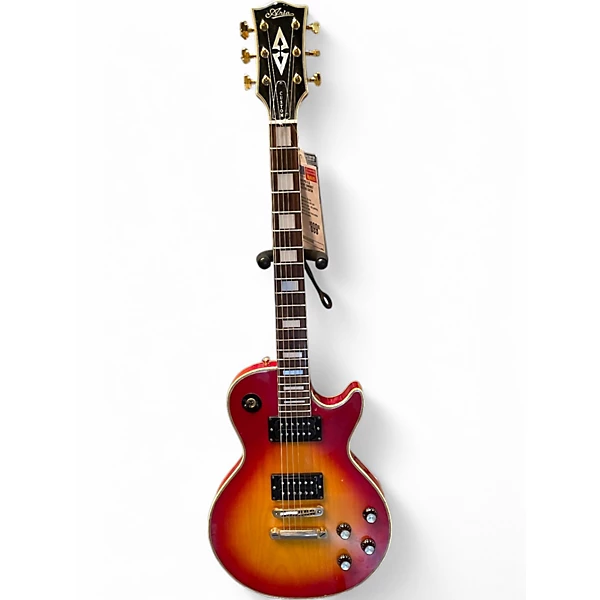 Used 1960s Aria Pro Ii LC Single Cut Cherry Sunburst Solid Body Electric Guitar