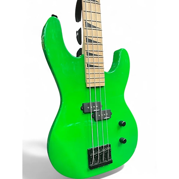 Jackson Used Jackson JS1M Neon Green Electric Bass Guitar