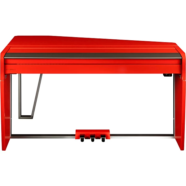 VIVO H10MG Digital Mini Grand Piano Polished Dark Red